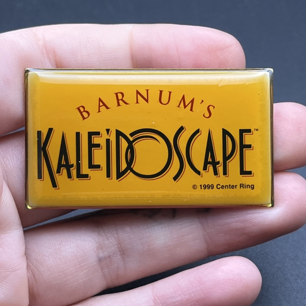 Barnum's Kaleidoscape Circus Lapel Hat Pin